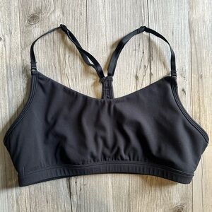 P’TULA Adjustable Jessica Sports Bra in Black